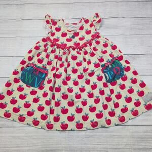 6/7 Eleanor Rose Apple Lindsey Dress